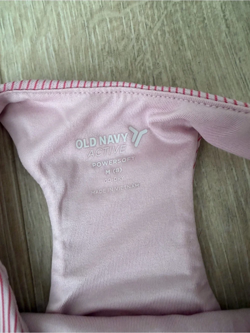 Pink Ribbed Leggings and Crop Tank Set